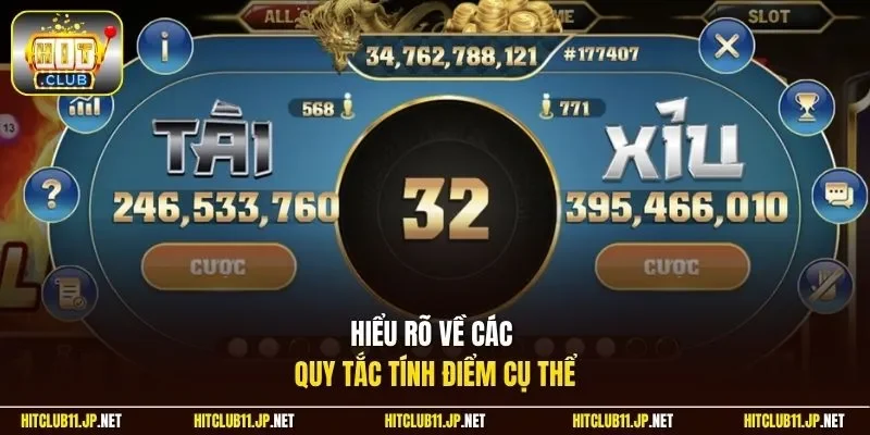 Hiểu rõ về các quy tắc tính điểm cụ thể